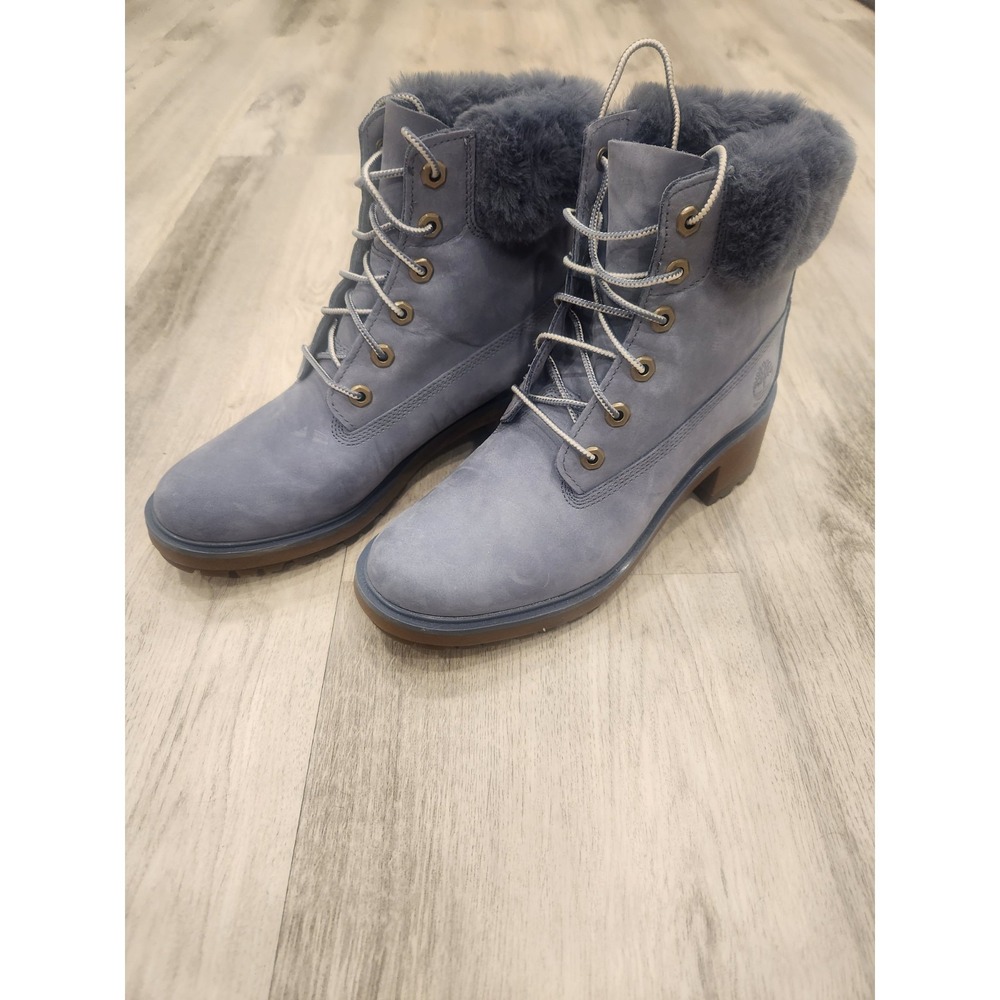 TIMBERLAND Women's Kinsley 6 Inch Waterproof Boots Size 9 Medium Blue‎